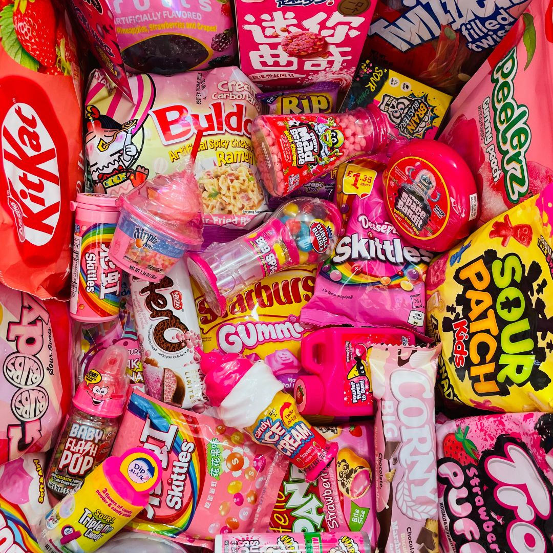 Pink Mystery Candy Box